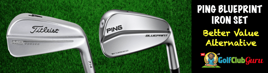 ping blueprint vs titleist mb irons comparison