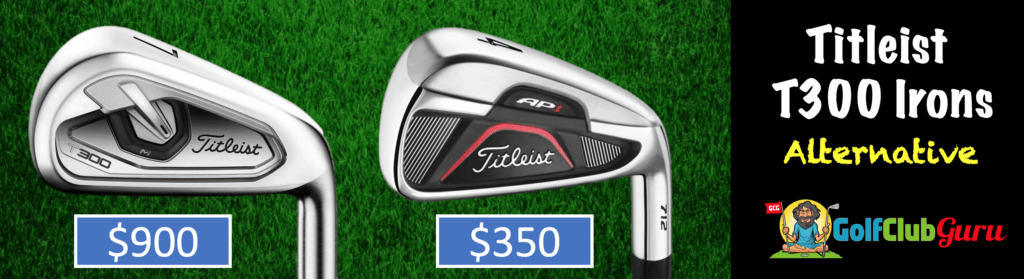 titleist ap1 vs t300 iron set comparison alternative vs
