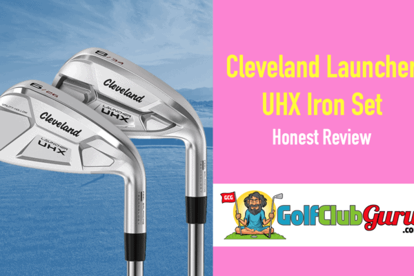 cover photo for cleveland launcher uhx irons golf