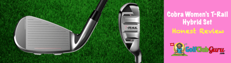 cobra women's t rail iron hybrid set