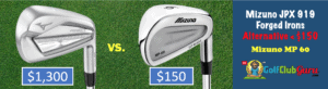 mizuno jpx 919 irons vs mizuno mp 60 blades players irons under 150