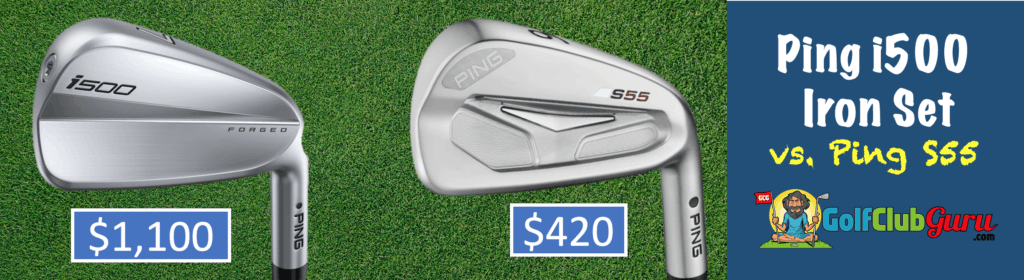 ping i500 vs ping s55 best value blade on the market