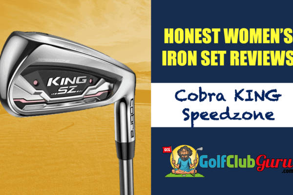 cobra king speedzone ladies womens irons golf clubs