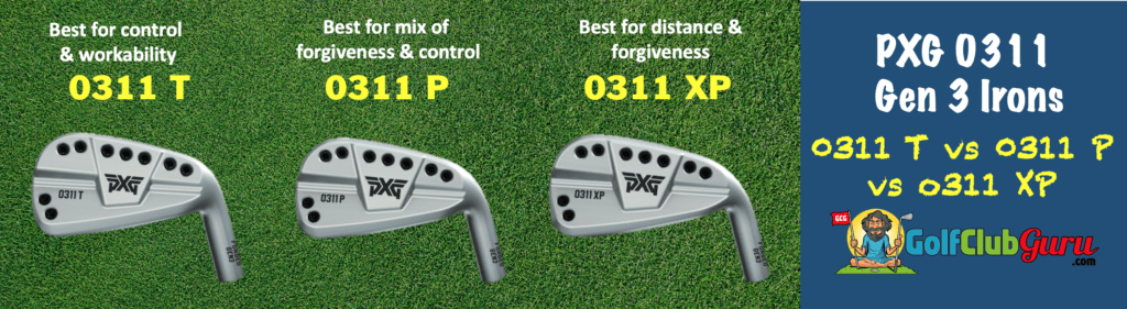 pxg 0311 gen 3 golf clubs