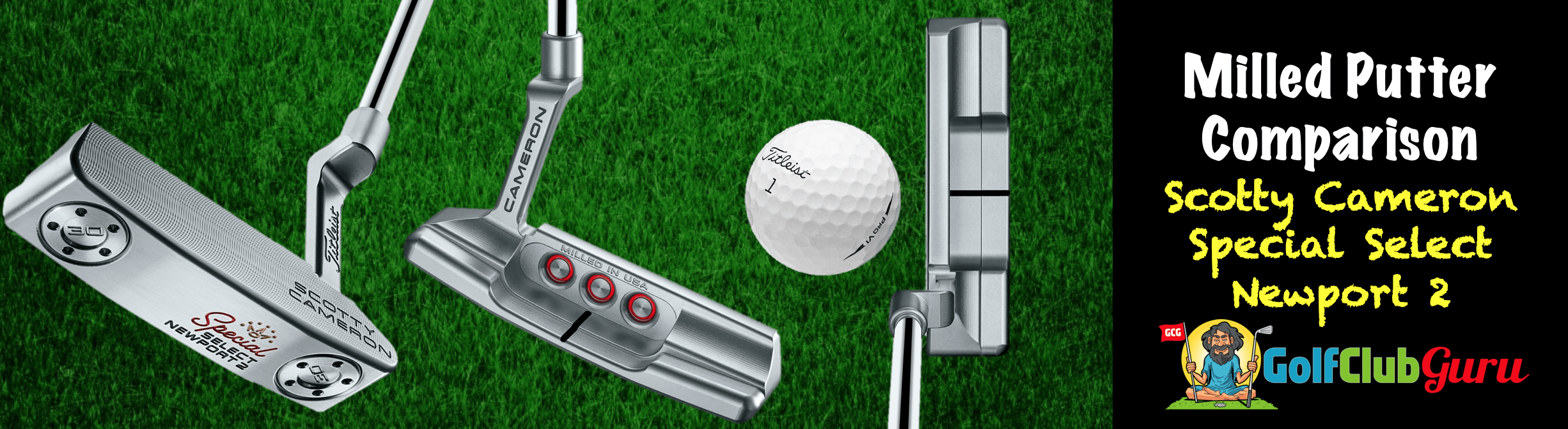 Putter Scotty Cameron Select Newport 2 - Tête Seule, Droite - Occasion
