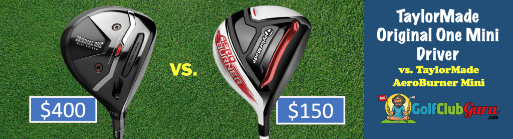 the best value mini driver taylormade sldr aeroburner comparison difference