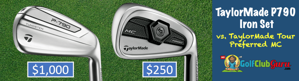 the best value players irons 2020 taylormade p790 tour preferred mc