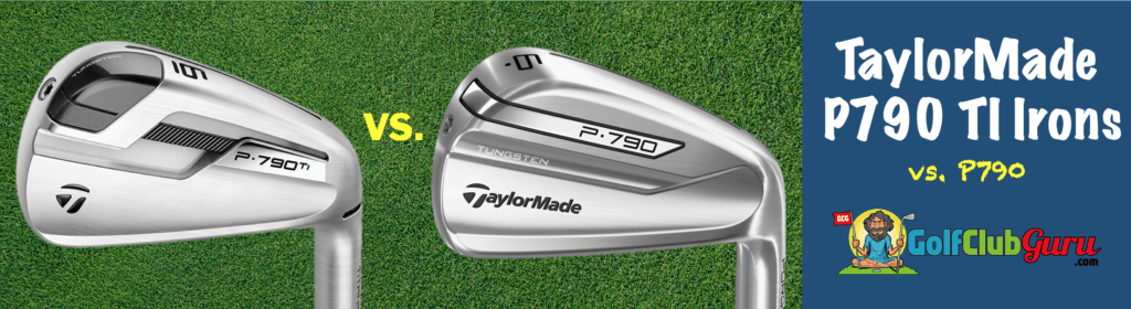 taylormade p790 vs p790 ti titanium