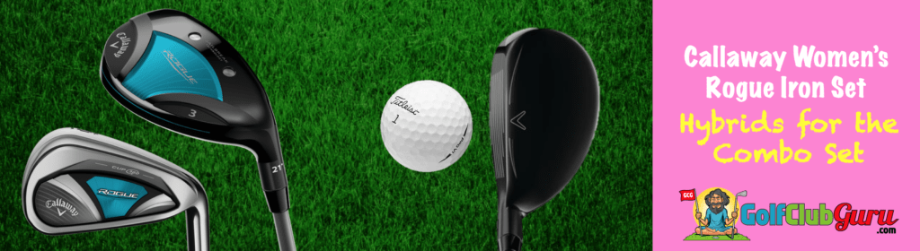 the best combo set irons hybrids for women ladies golfers