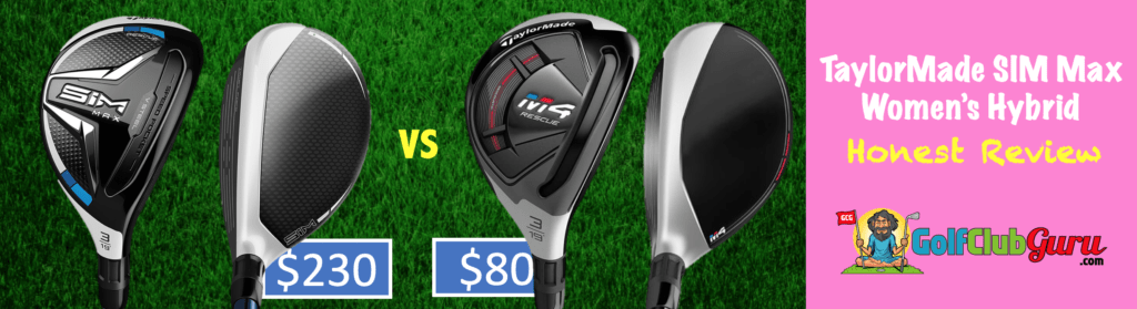 taylormade sim max hybrid vs m4