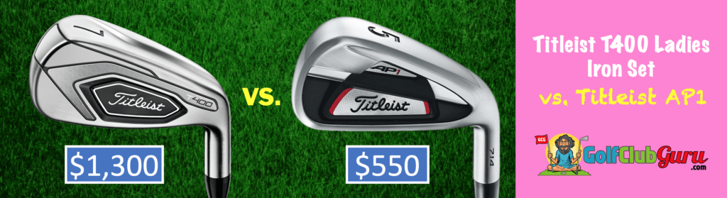 titleist t400 vs ap1 vs t300 vs t200 vs t100