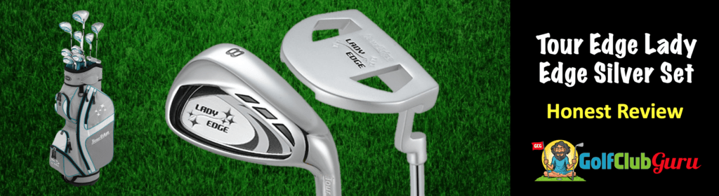 tour edge lady edge irons putter complete set