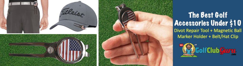 the best divot repair ball marker holder magnetic belt hat clip tool best tool accessory