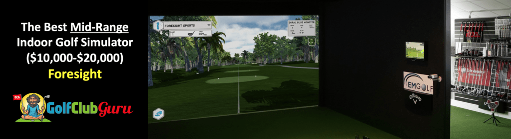 the best golf simulator 10000 20000 foresight review