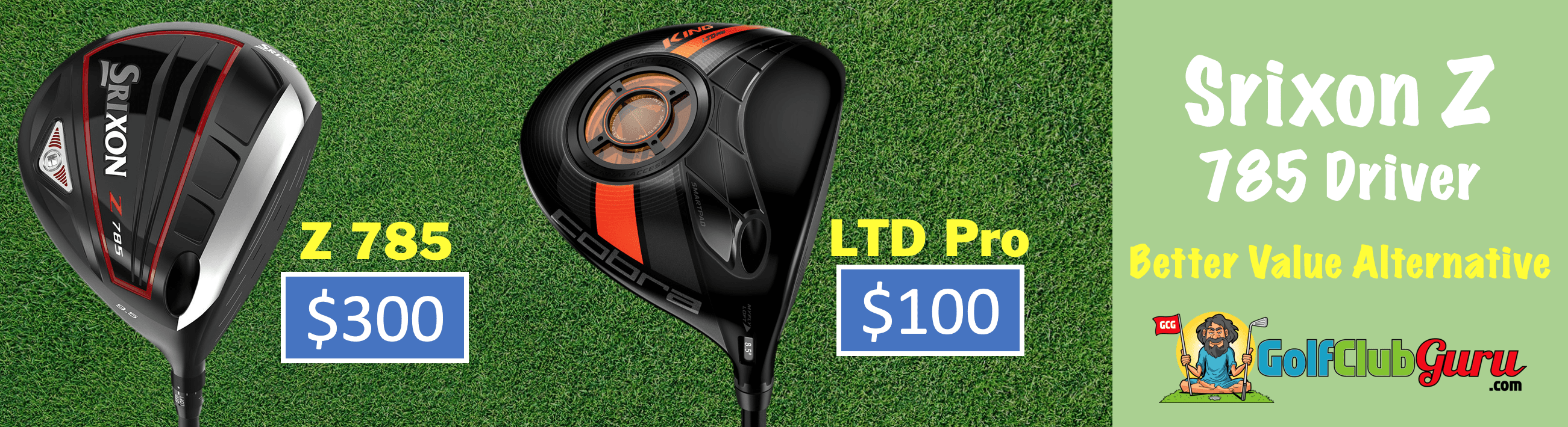 srixon z 785 vs cobra king ltd pro driver comparison Golf Club Guru