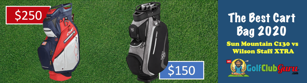 the lightest cart bag in golf most storage
