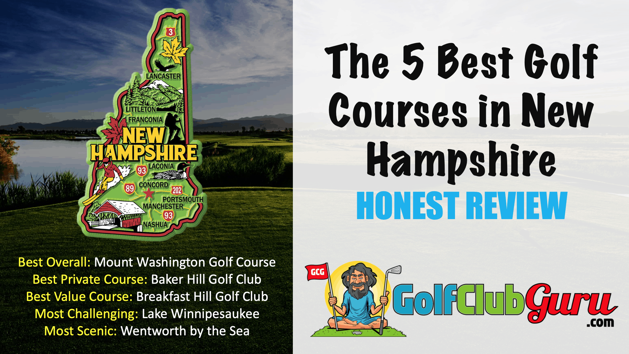 24+ Golf Courses In Nh Map KarimJulianna