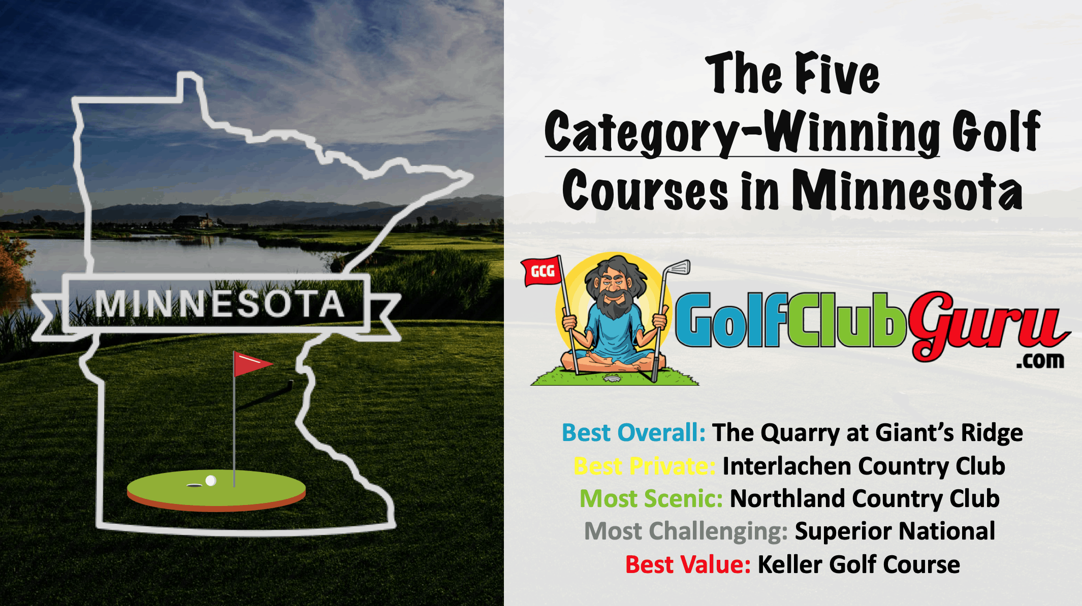 The Five Minnesota Golf Courses You Need To Play Golf Club Guru