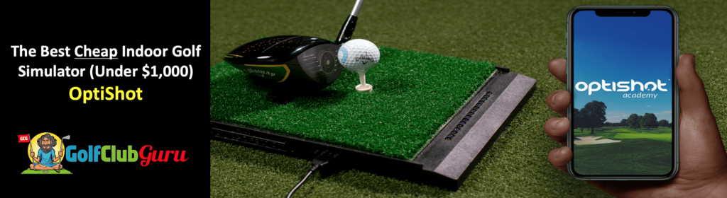 optishot 2 golf sim virtual simulator review