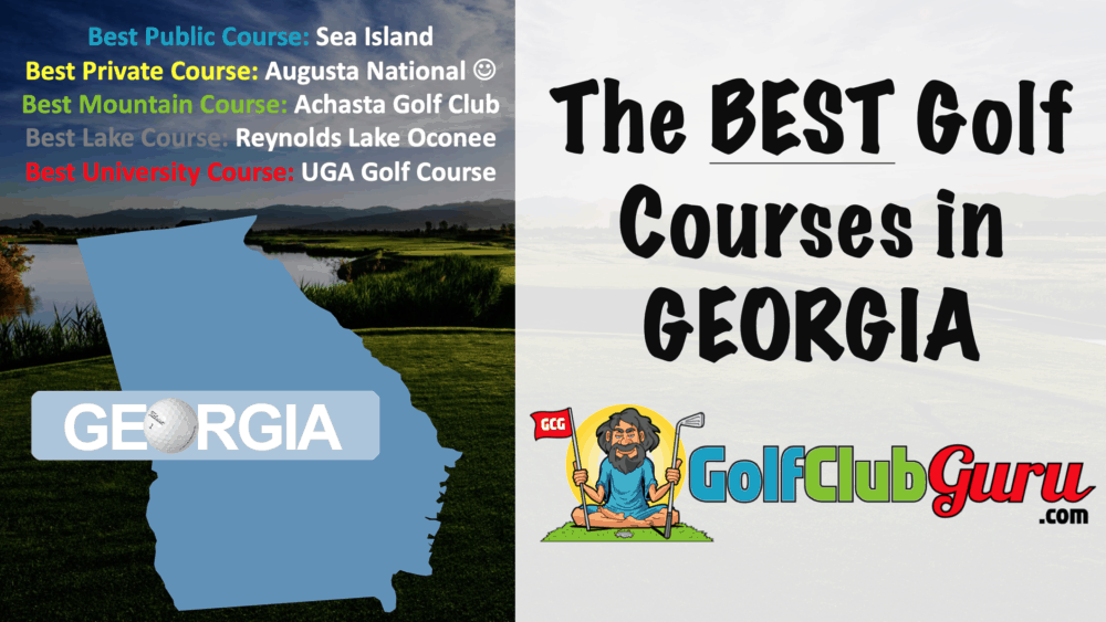 the category winning golf courses in Georgia GA