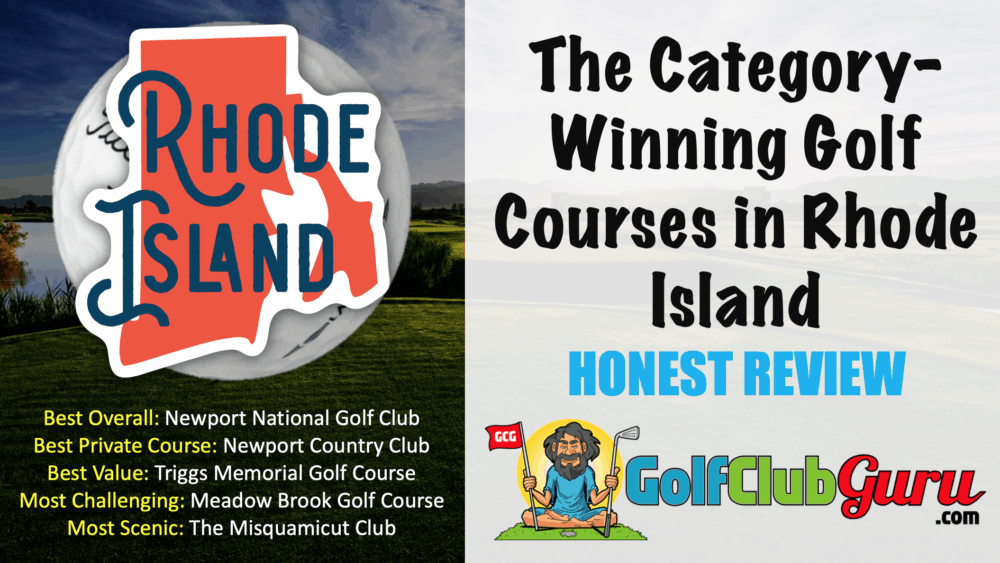 the nicest golf courses to play in rhode island