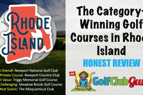 the nicest golf courses to play in rhode island