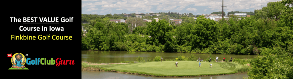 the best bargain value budget golf course in Iowa city, IA