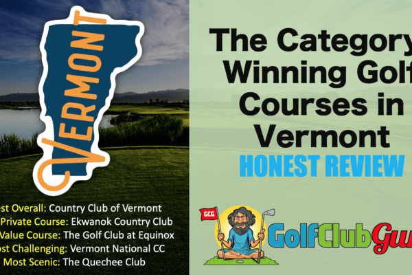 the best golf courses in vermont