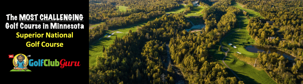 superior national golf course review hardest golf course in lutsen minnesota