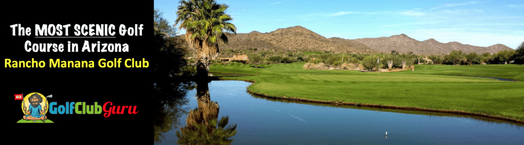 the most scenic beautiful golf course public private arizona