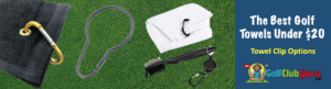 towel clip to attach towel to golf bag
