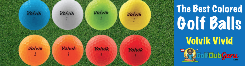 the golf ball in the most colors