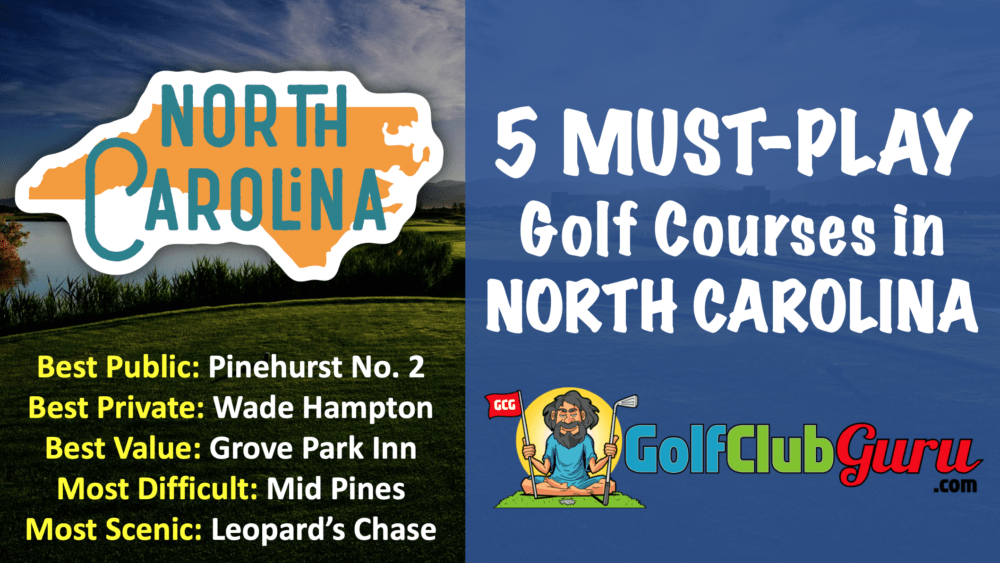 the best north carolina public golf courses to play
