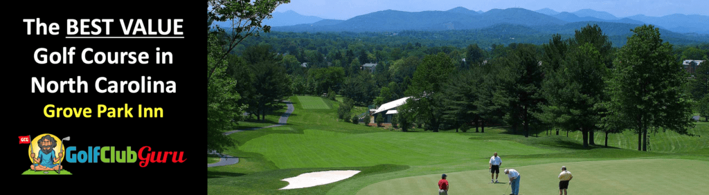 the best bargain deal golf course to play in north carolina
