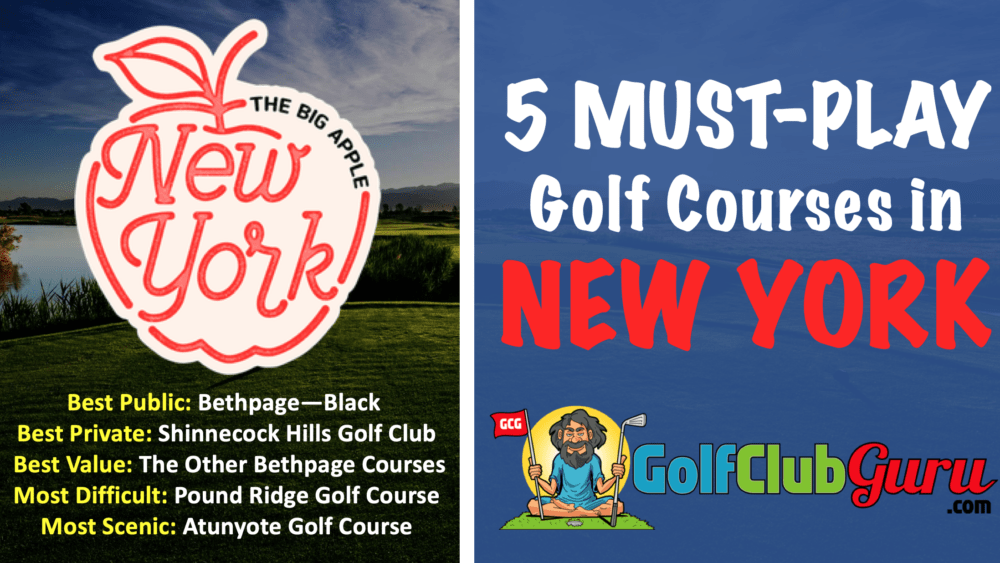 the nicest public private golf courses in new york