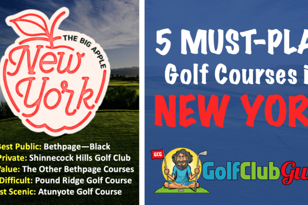 the nicest public private golf courses in new york