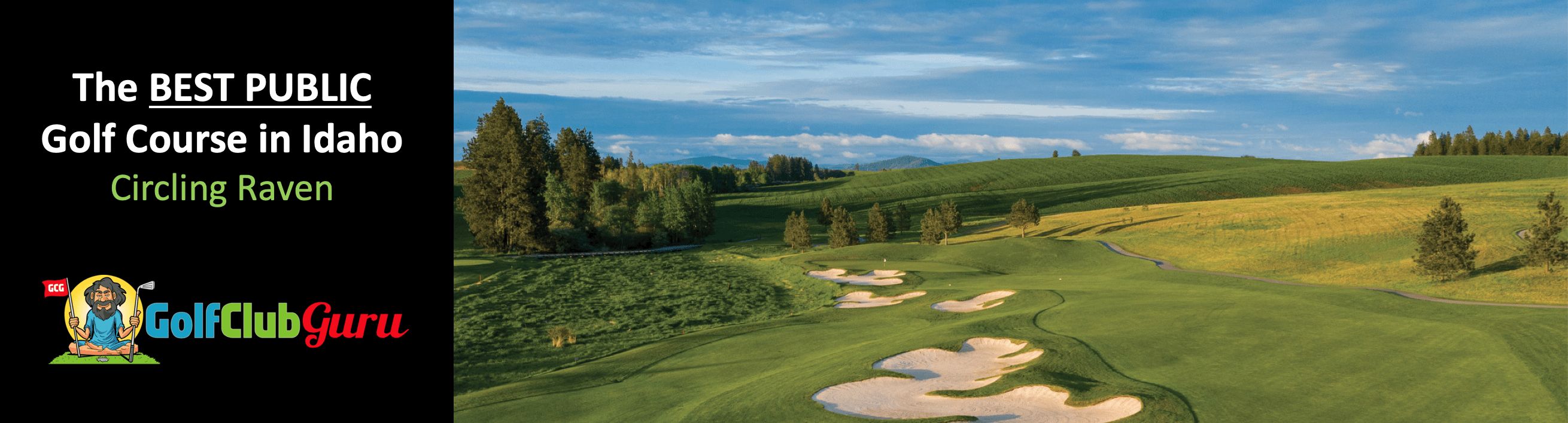 the best public golf course in idaho circling raven Golf Club Guru