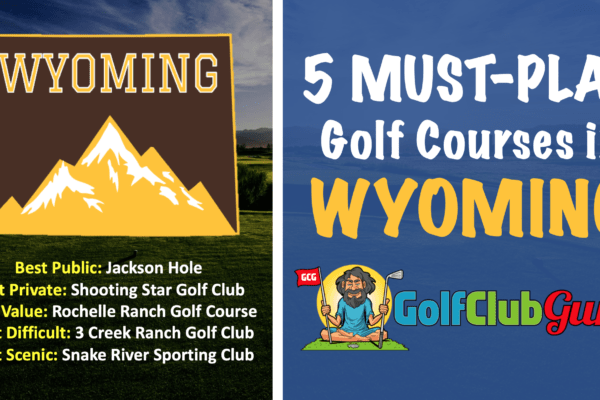 the best 5 wyoming public golf courses