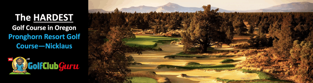 tee times for pronghorn resort hardest longest golf course in oregon