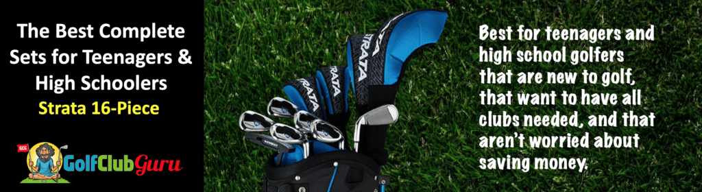 the best full set of golf clubs for teenager