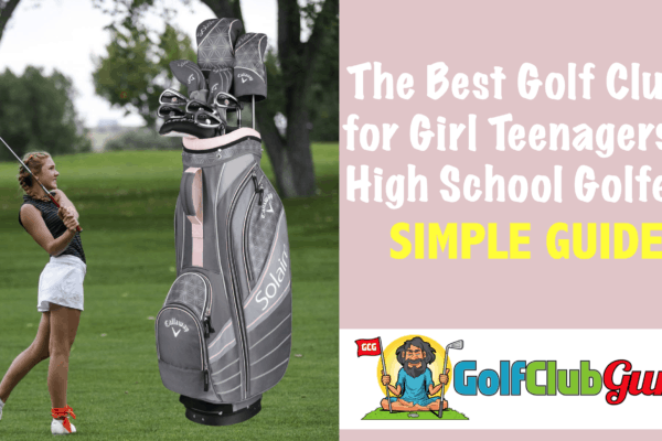golf club set for girl teenager high school golfers