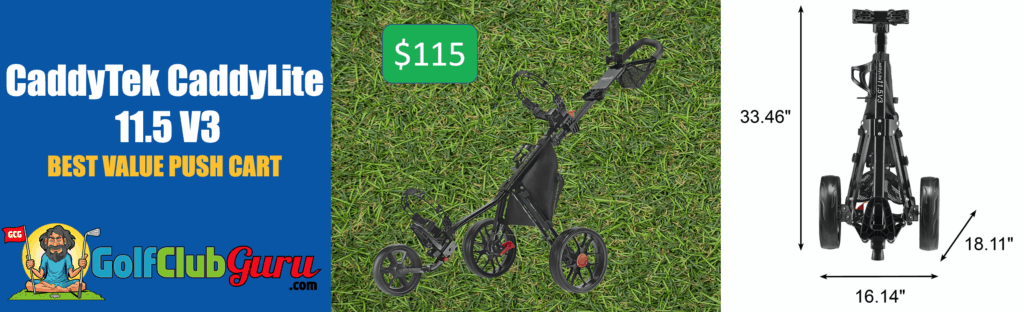 the best value push cart under 100 150