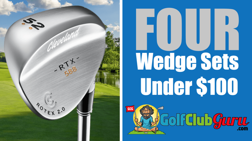 four sets of wedges best value budget bargain