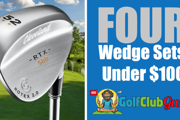 four sets of wedges best value budget bargain