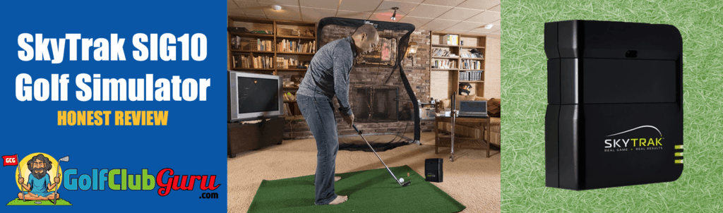 skytrak golf simulator review sig10 sig12