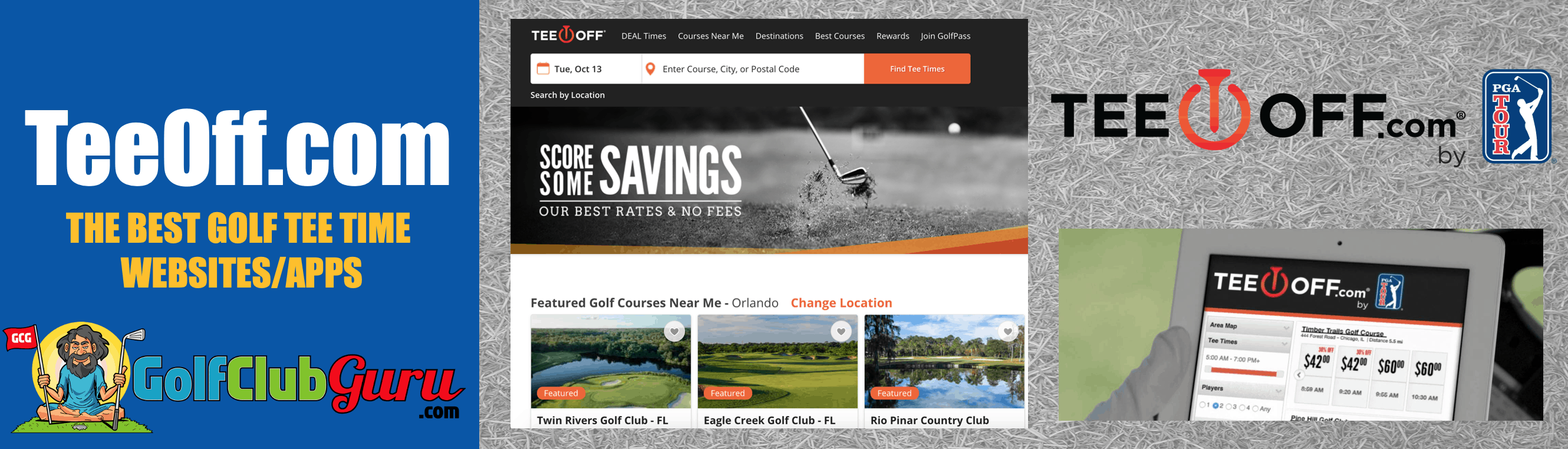 tee off tee time deals discounts website app review Golf