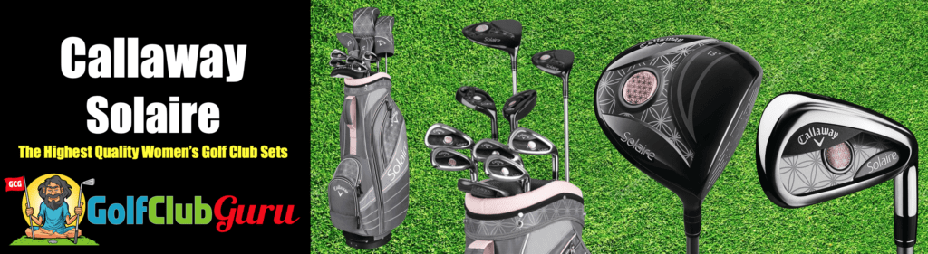 callaway solaire highest quality club full set complete set for ladies women