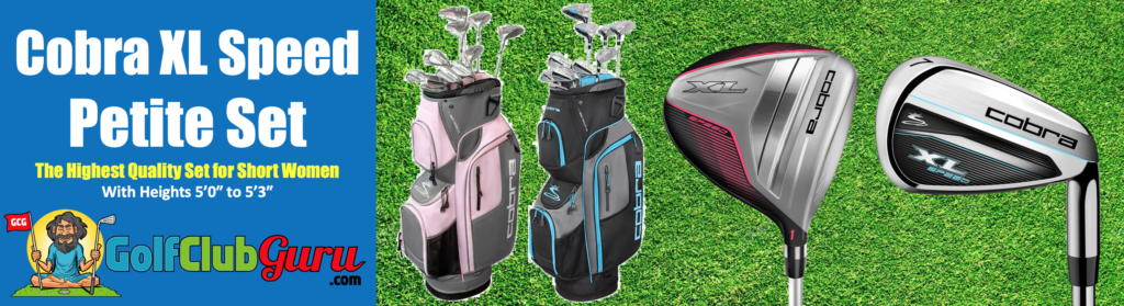 super short petite golf clubs for women