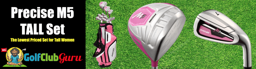 the best golf clubs for tall women over 6 feet tall