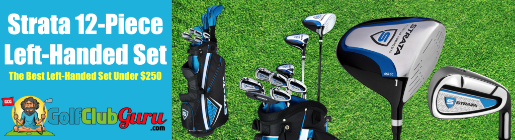 best value golf clubs for left handers for the money bargain